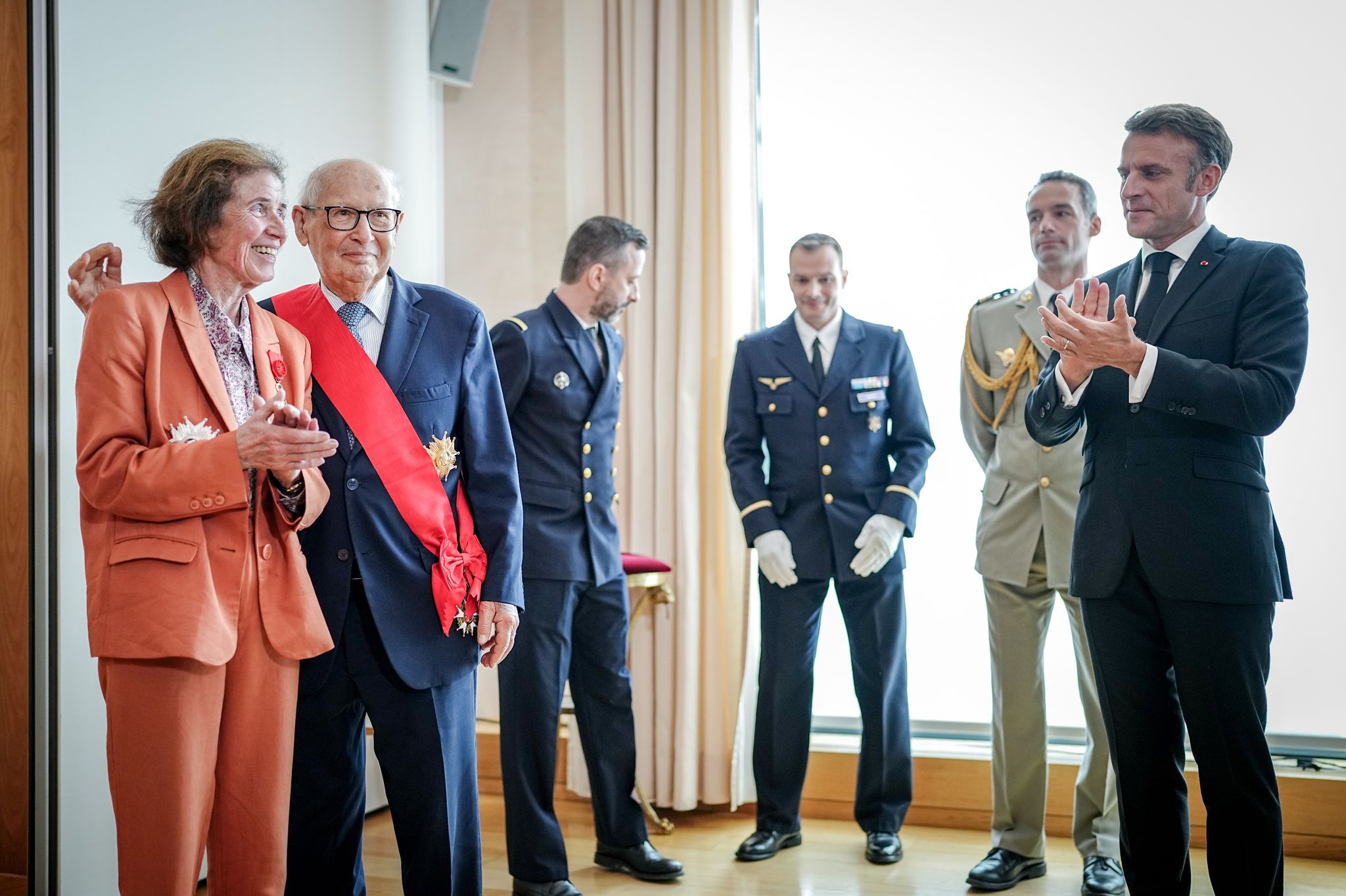 Macron ehrt Nazijäger Beate und Serge Klarsfeld