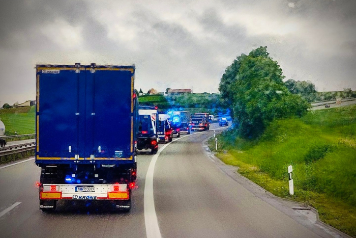 Ladenburg: THW Baden-Württemberg unterstützt Hochwassereinsatz im Saarland und Rheinland-Pfalz