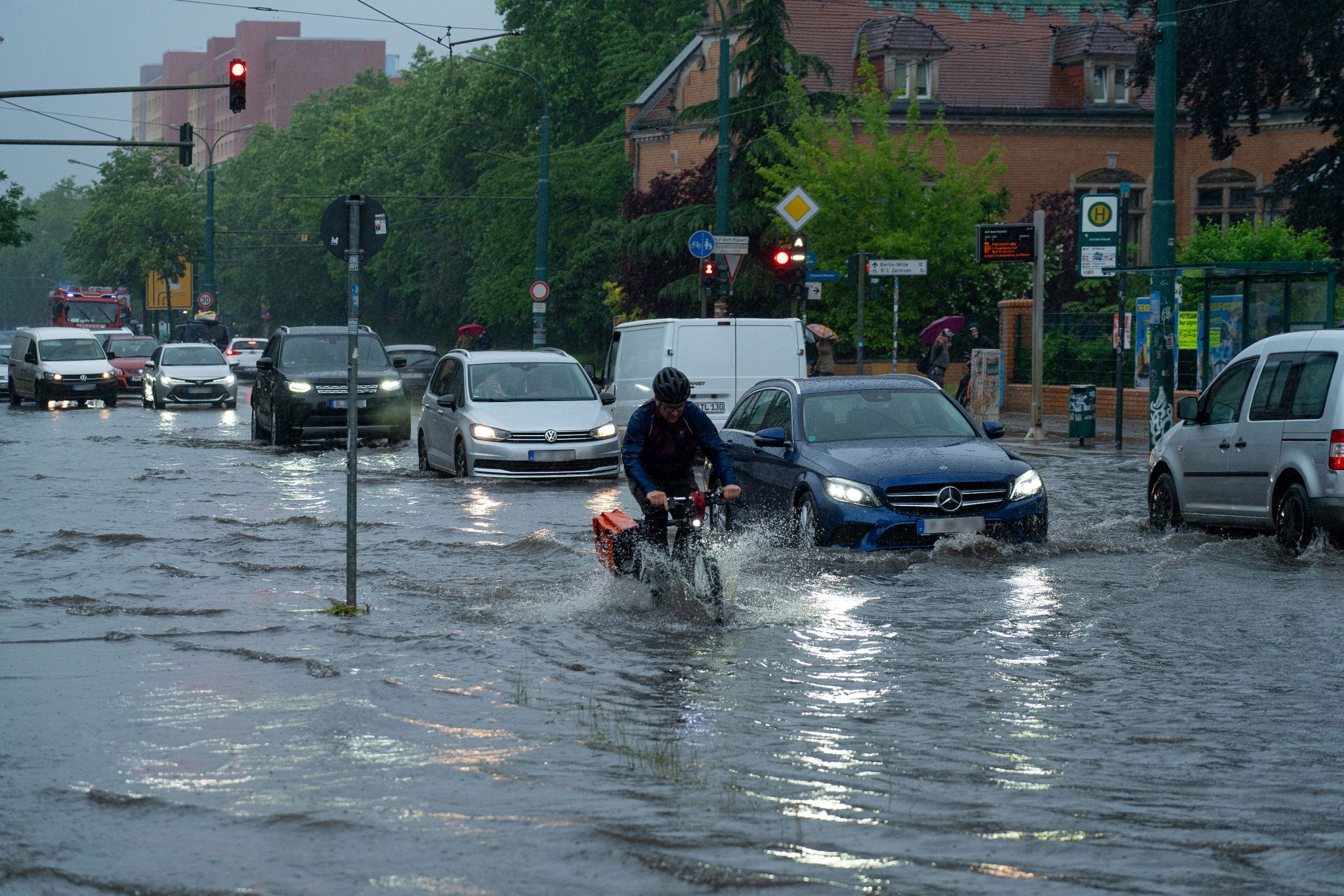 Starkregen im Norden Deutschlands – weiterhin Unwettergefahr