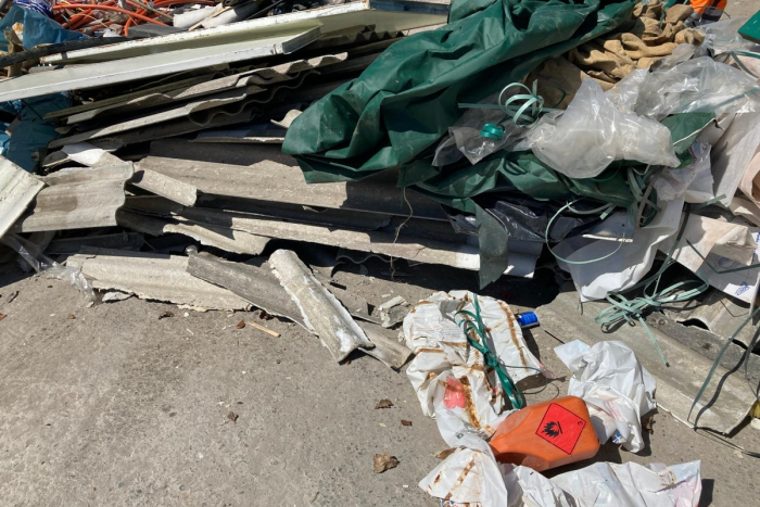 Unerlaubte Asbestentsorgung in Reinfeld