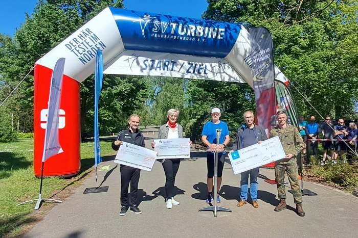 Teilnehmerrekord beim 2. Office Charity Run in Neubrandenburg