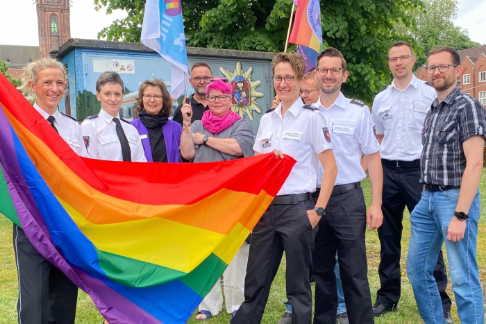 Uelzen: Polizeidirektion Lüneburg setzt Zeichen für Vielfalt