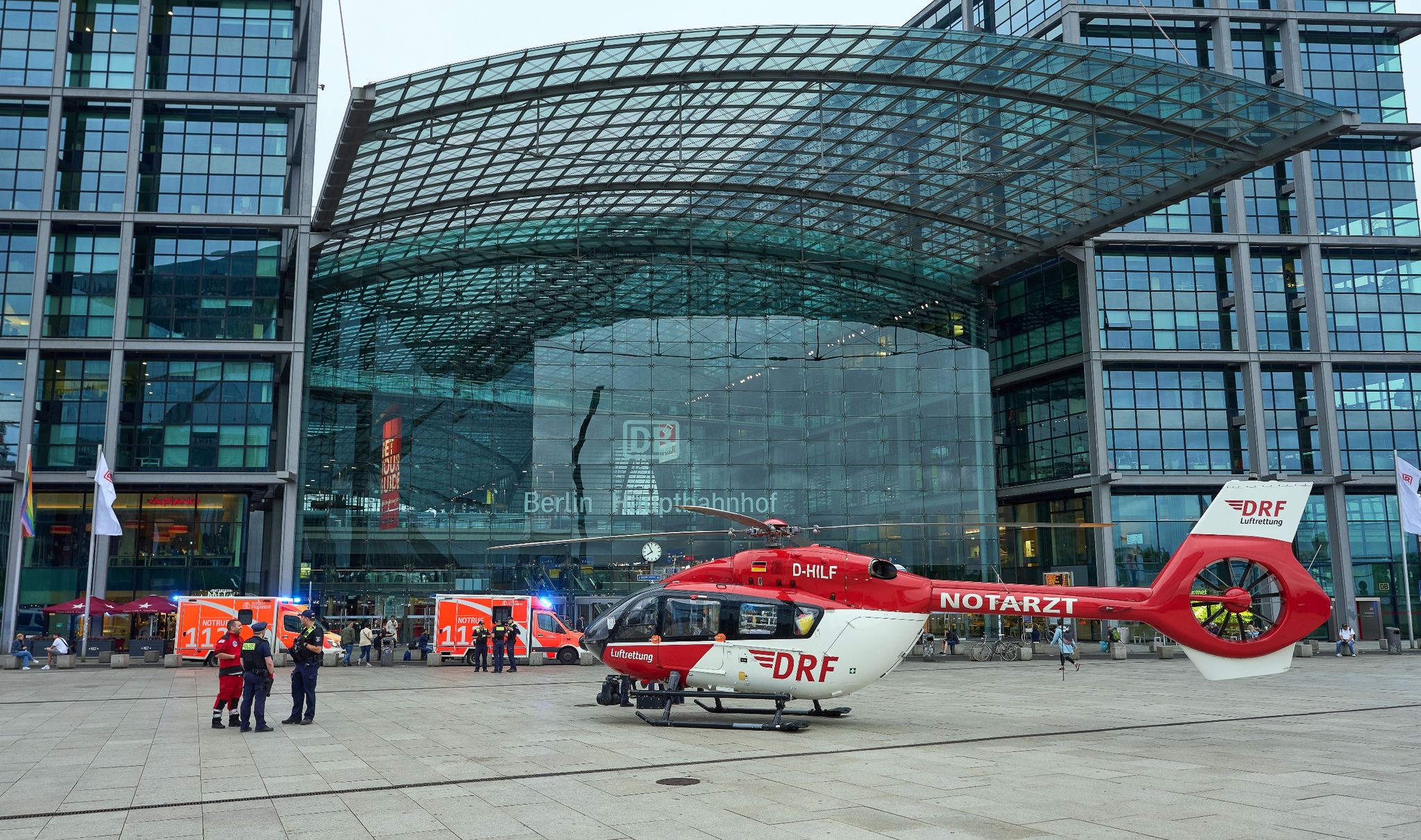 Tödlicher Unfall am Berliner Hauptbahnhof