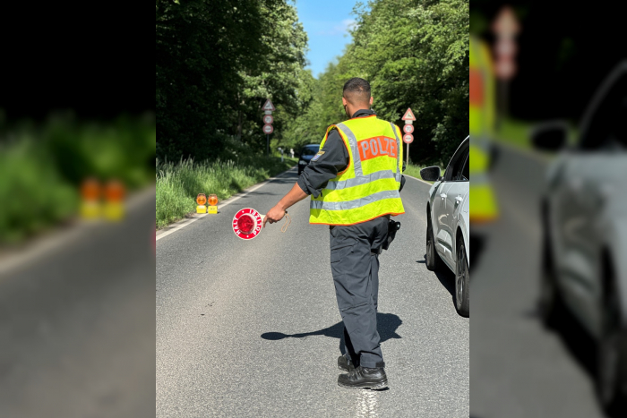 Kontrollen im Rahmen der Innenstadtoffensive in Darmstadt