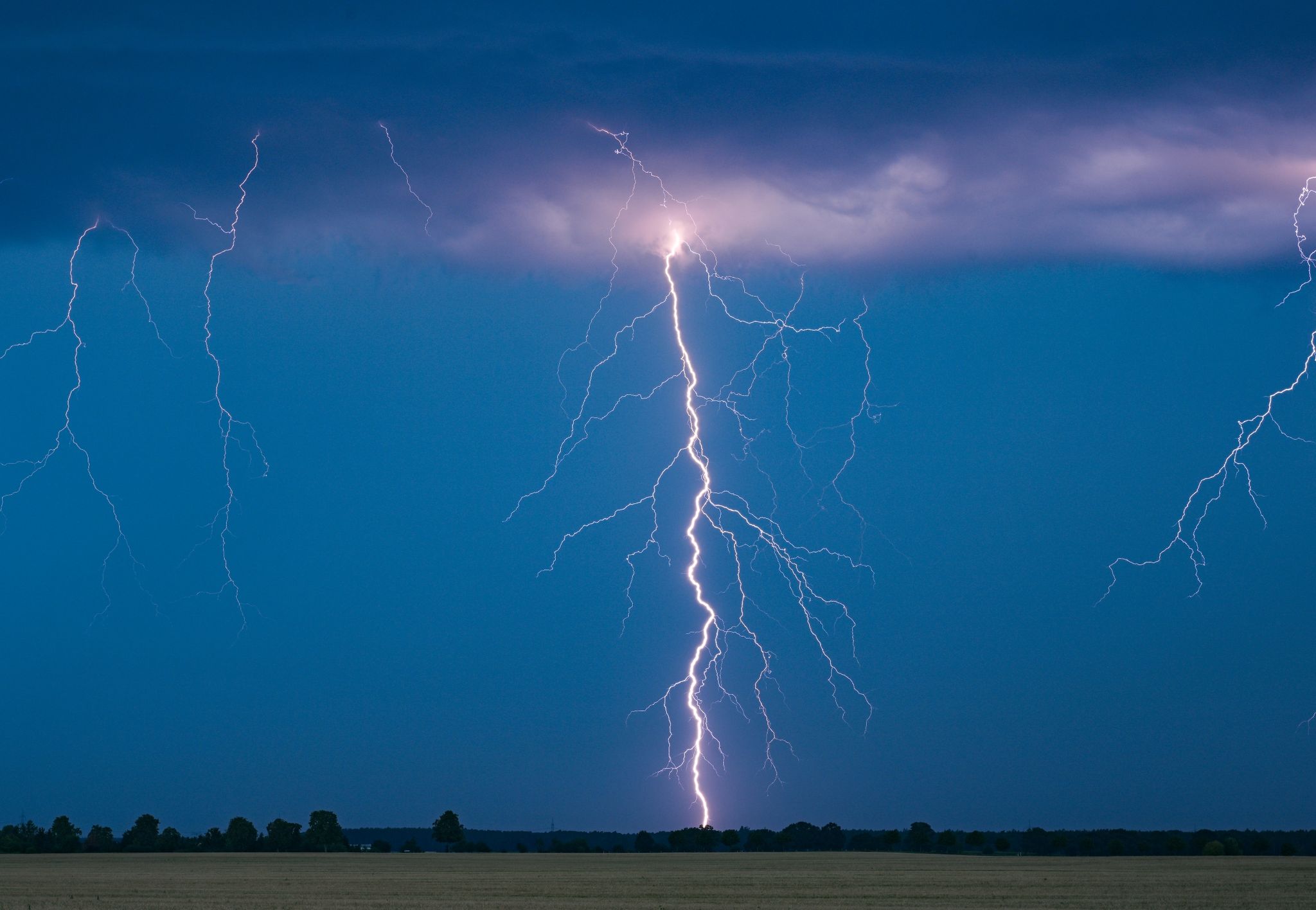 Deutschland erwartet erneut Gewitter nach starken Regenfällen