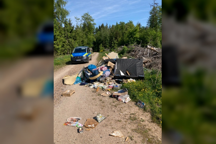 Schlangenbad: Illegal Müll abgeladen in Naherholungsgebiet Dreispitz