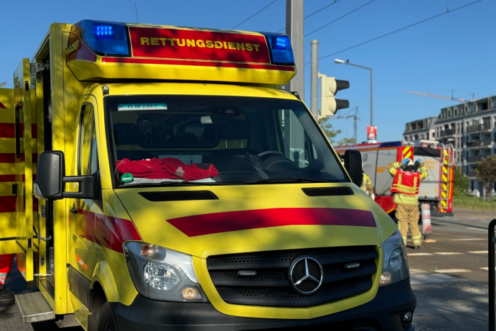 Löbtau: Schwerer Verkehrsunfall in Dresden-Mickten