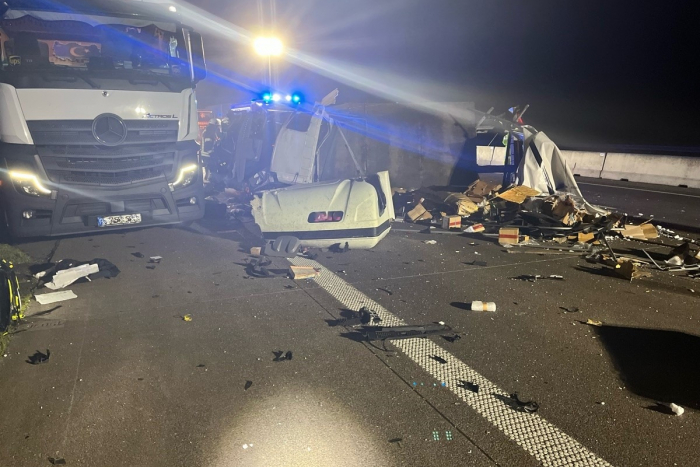 Dresden: Verkehrsunfall auf A4