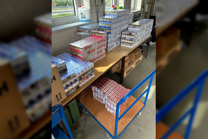 Pomellen: 84.000 Zigaretten beschlagnahmt