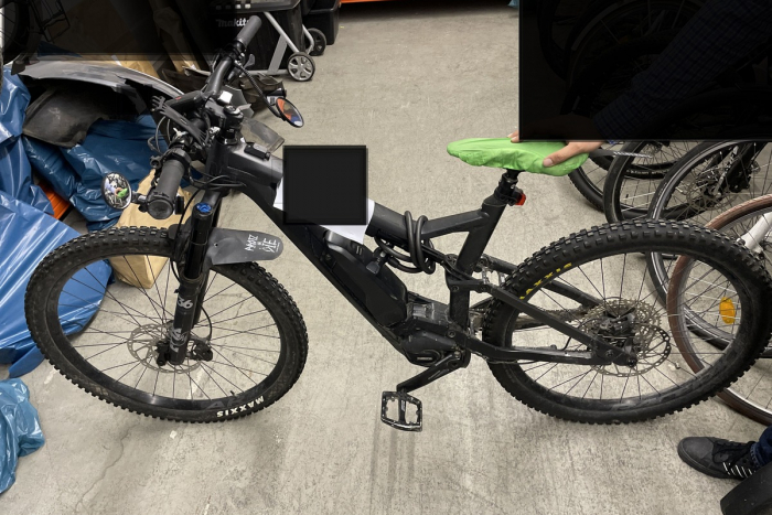 Sicherstellung eines Pedelecs in Darmstadt