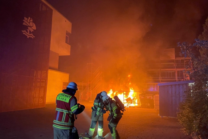 Lehe: Brand am Schulzentrum Geschwister Scholl