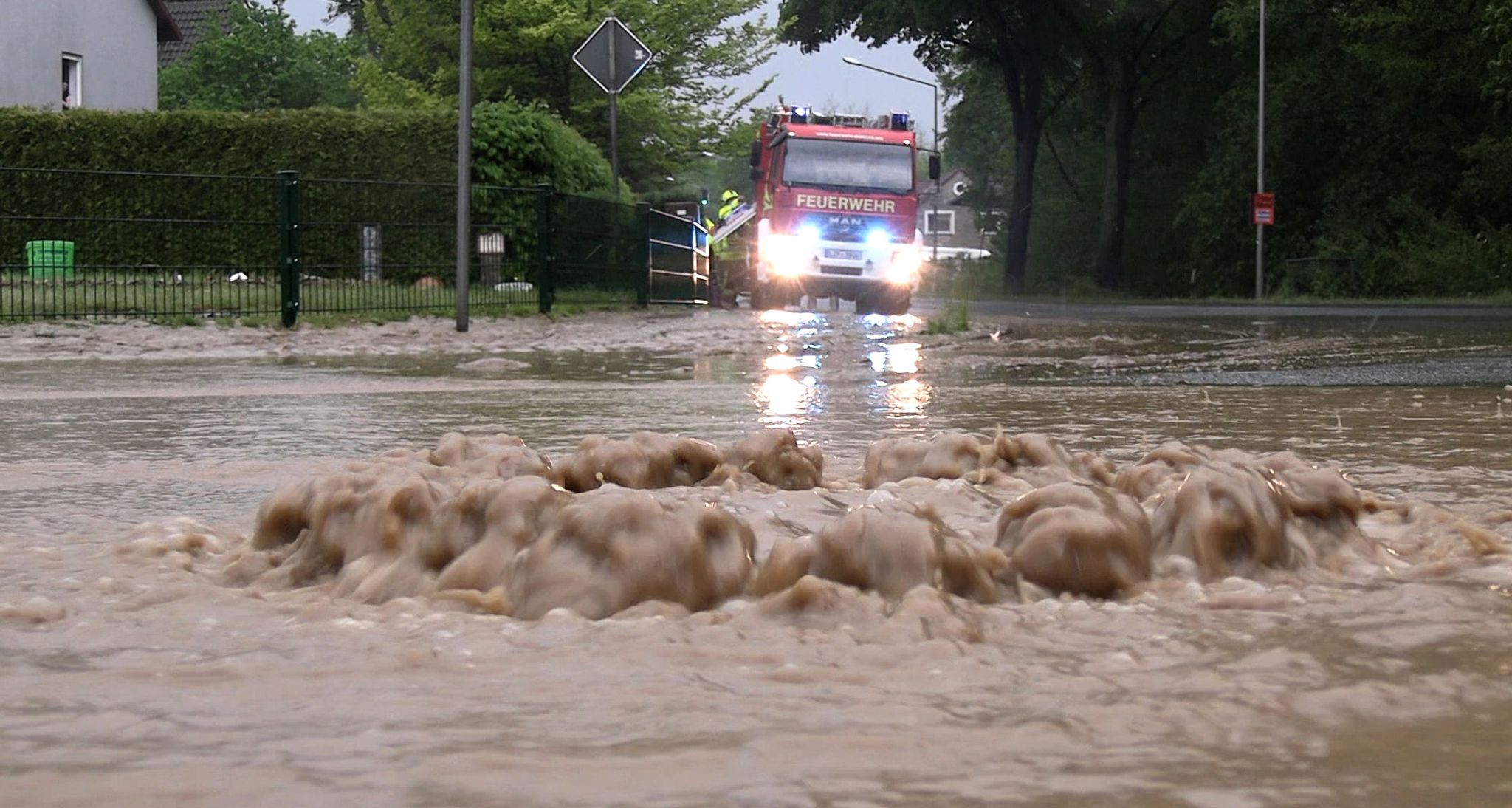 Unwetter sorgt für Chaos in Deutschland