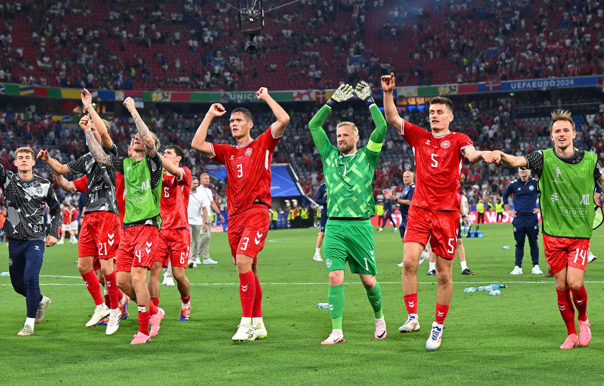 EM-Achtelfinale: Dänemark freut sich auf Deutschland