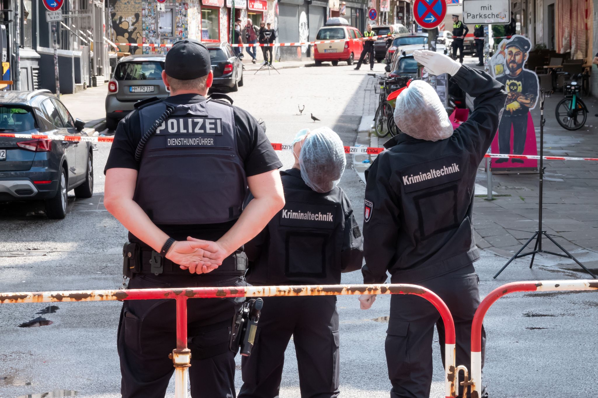 Polizei schießt auf bewaffneten Mann in Hamburg-St. Pauli