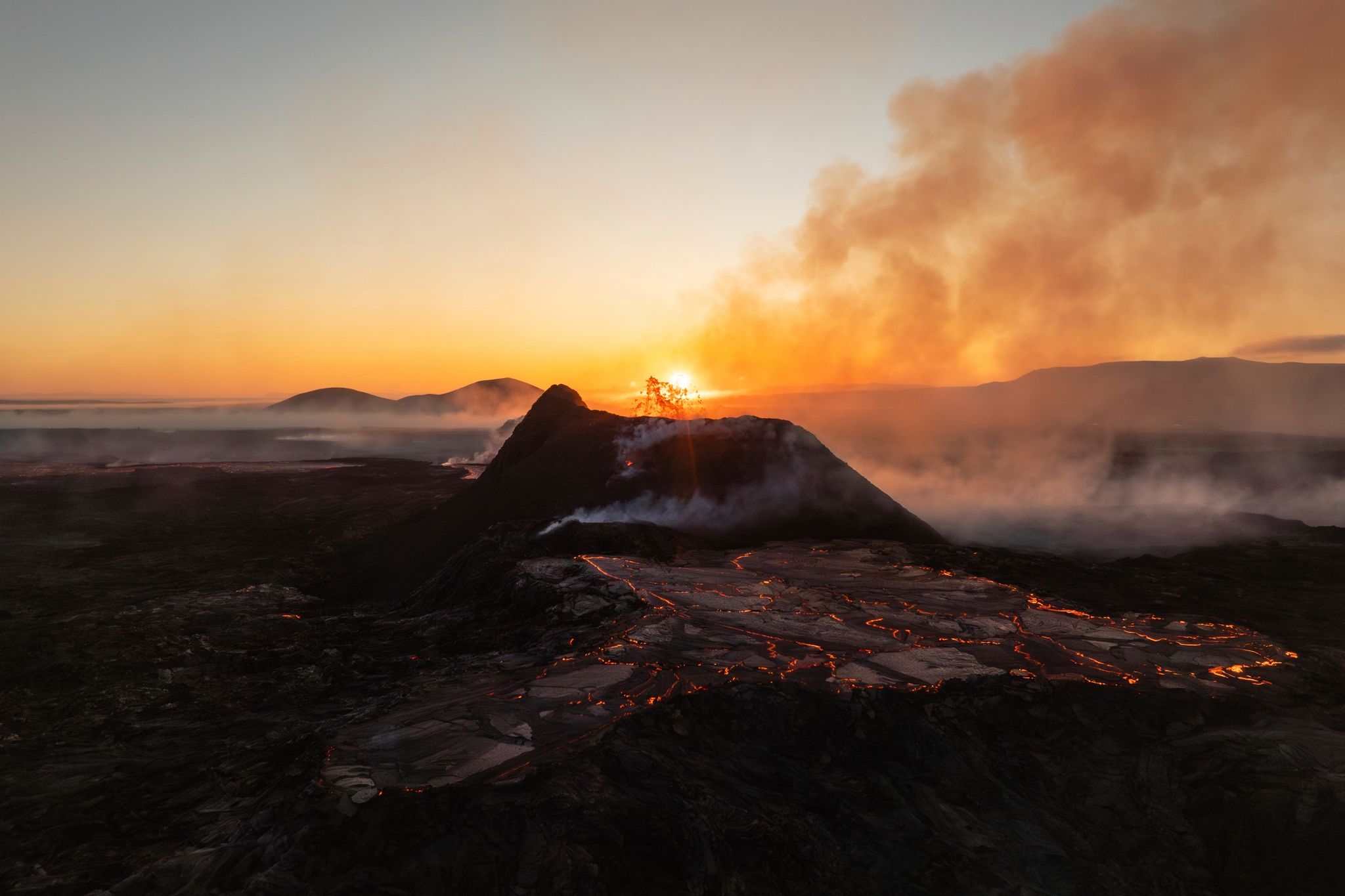 Vulkanausbrüche auf Island könnten noch Jahrzehnte dauern