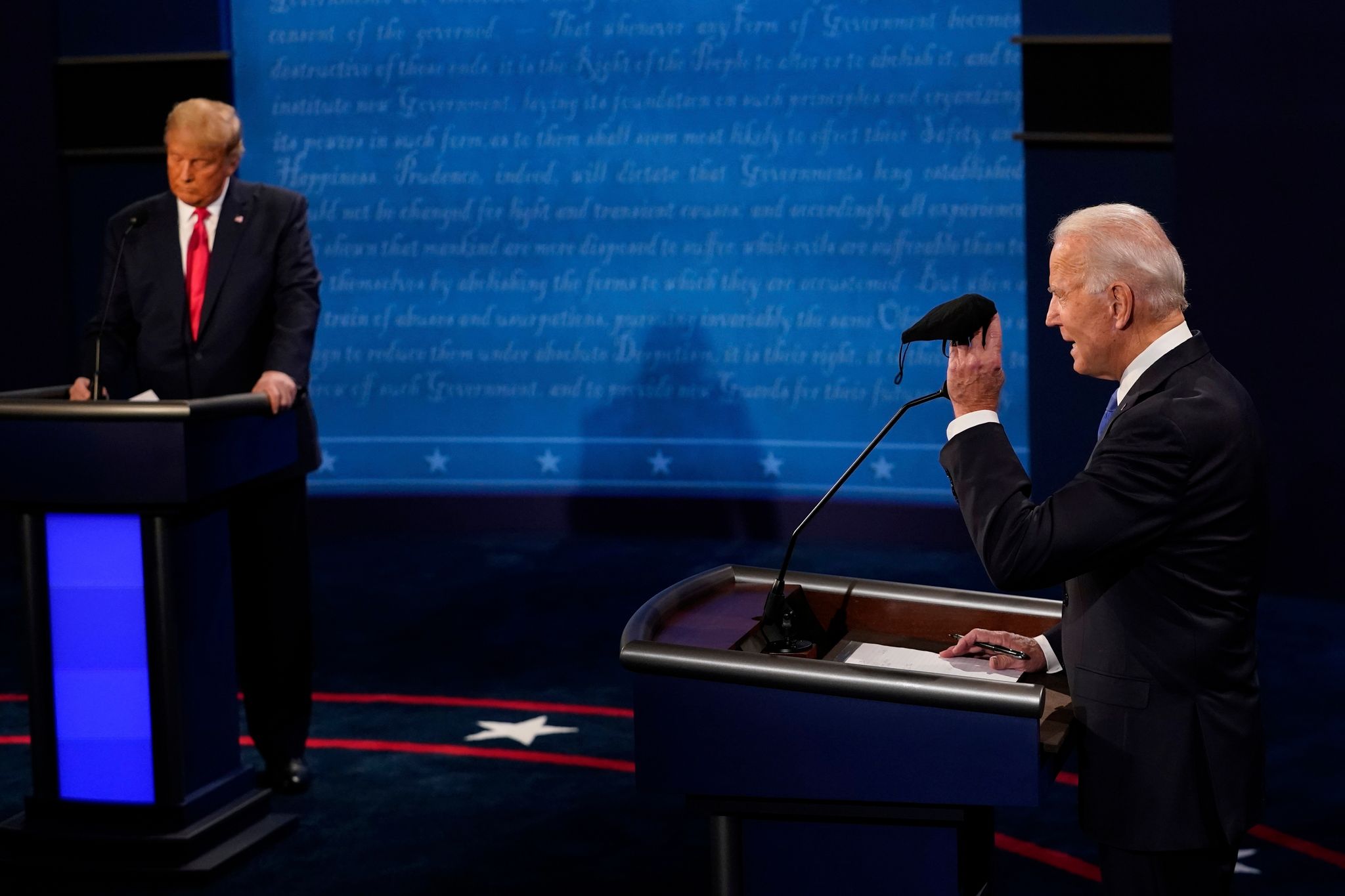 Biden kann bei TV-Duell gegen Trump nicht punkten