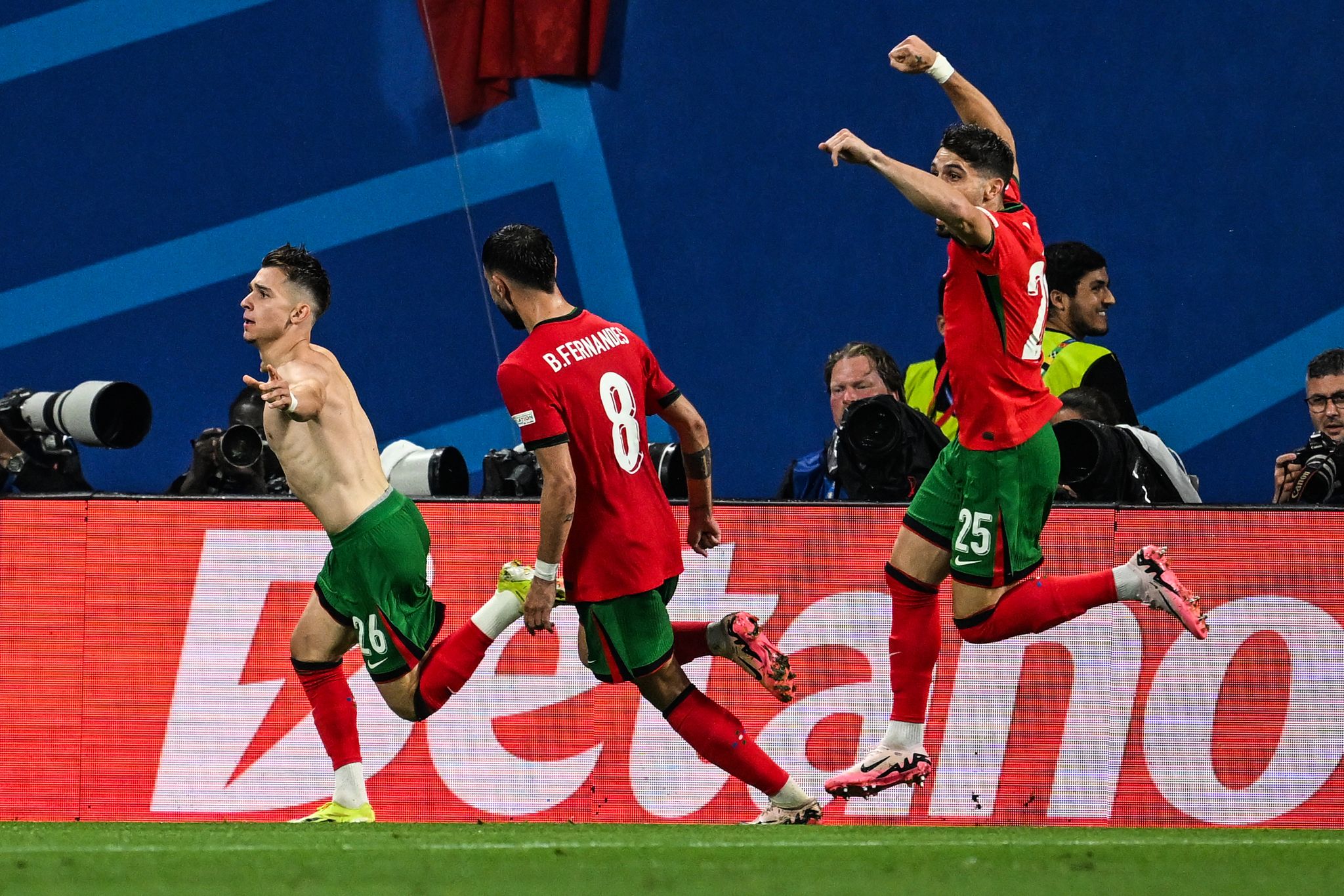 Portugal siegt dank Conceição gegen Tschechien in der Nachspielzeit