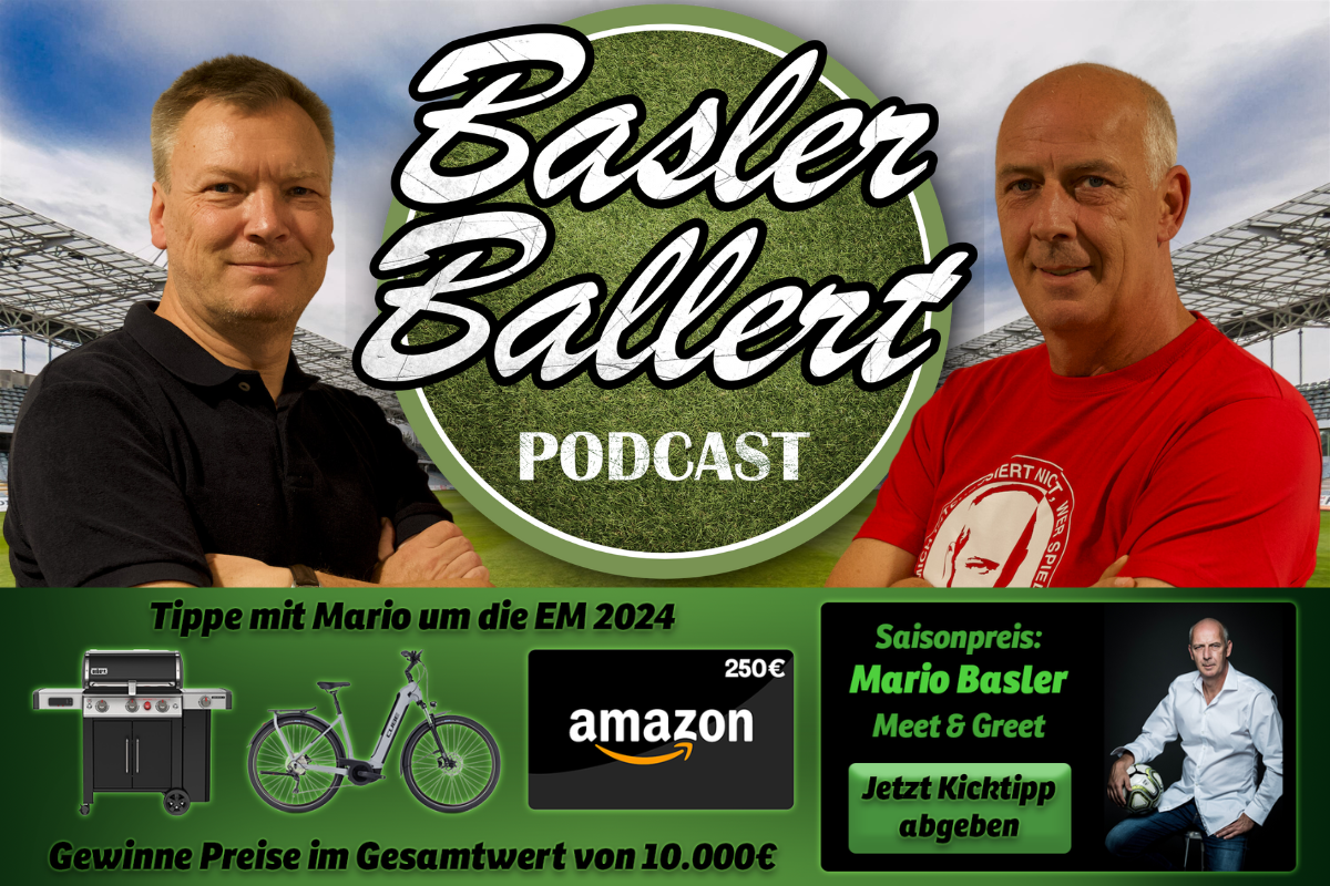 Spannendes Basler Ballert EM-Tippspiel mit Mario Basler und Olli Dütschke – Preise im Wert von 10.000€