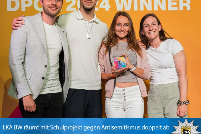 Berlin: Landeskriminalamt Baden-Württemberg gewinnt beim Deutschen Preis für Onlinekommunikation