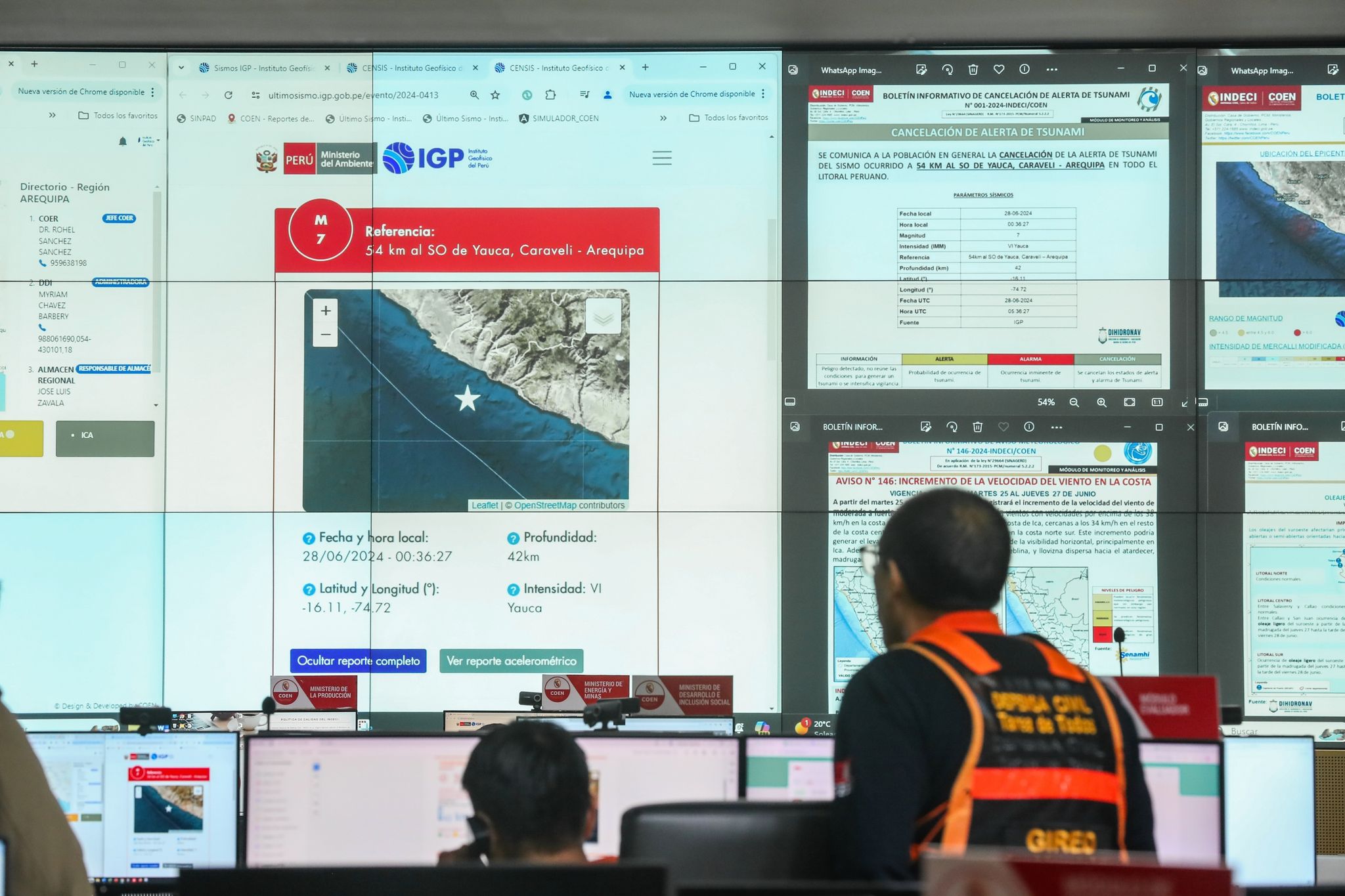 Schweres Beben erschüttert Perus Küste,Warnung aufgehoben nach Tsunami-Alarm