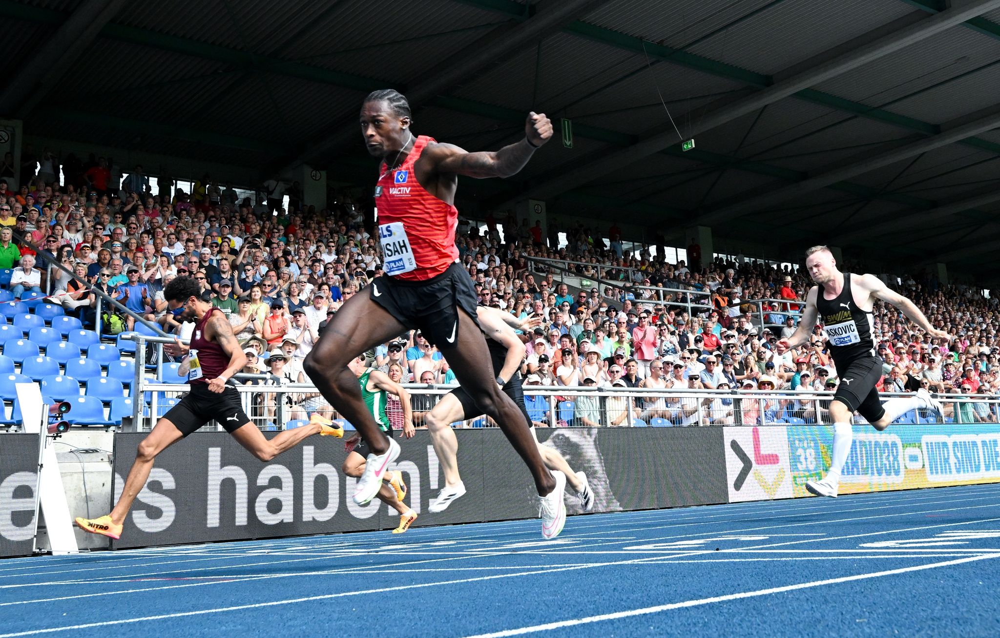Ansah erster deutscher Sprinter unter 10 Sekunden