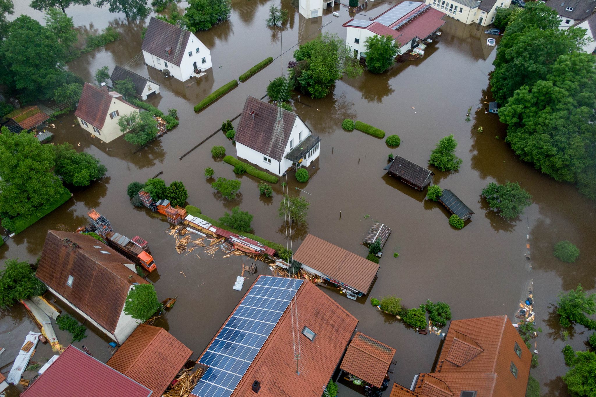 Katastrophenfall ausgerufen in vielen Kommunen Bayerns