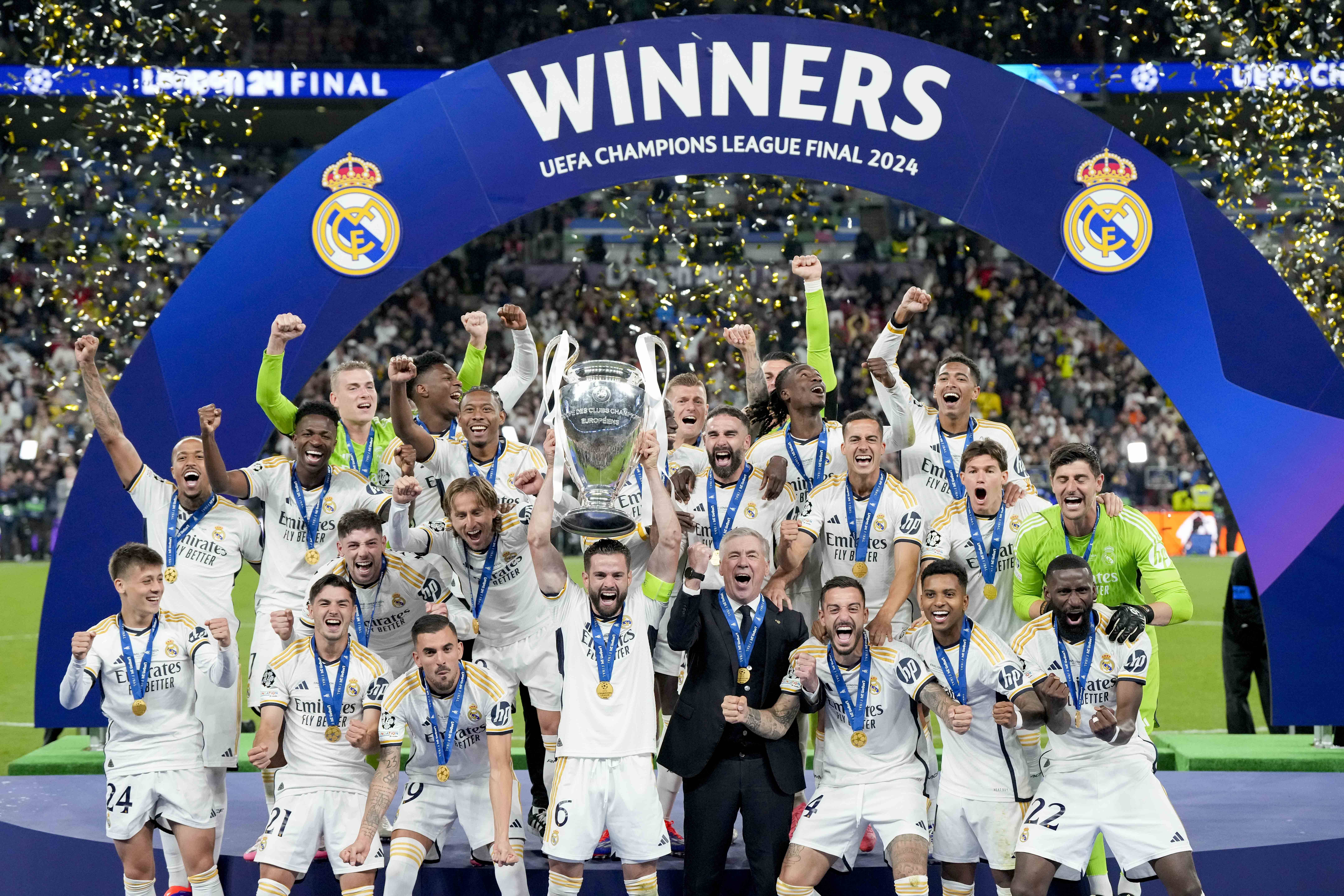 Real Madrid besiegt die Bundesliga und wird Champions League Sieger