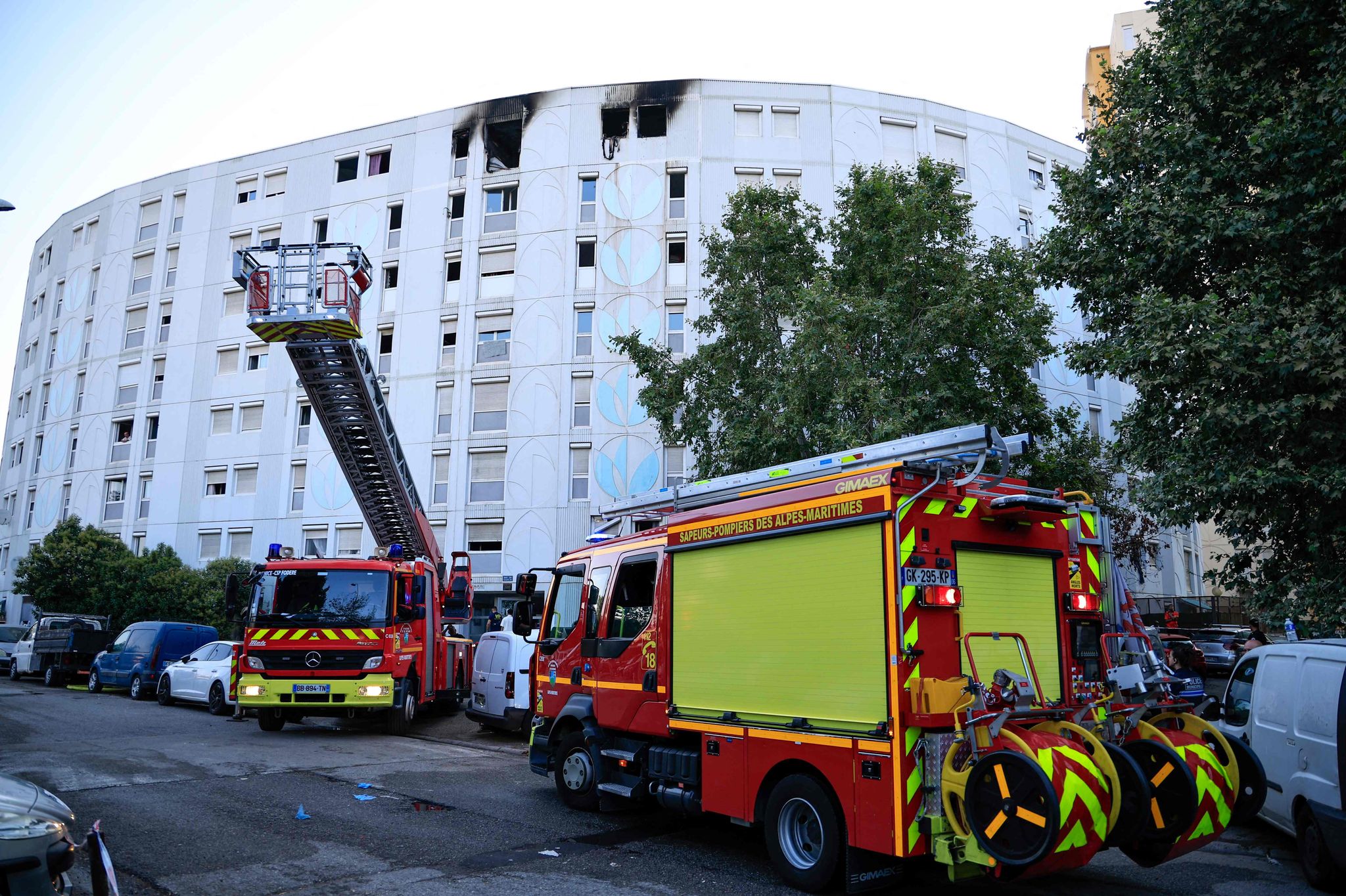 Tragödie in Nizza: Sieben Tote bei Wohnungsbrand