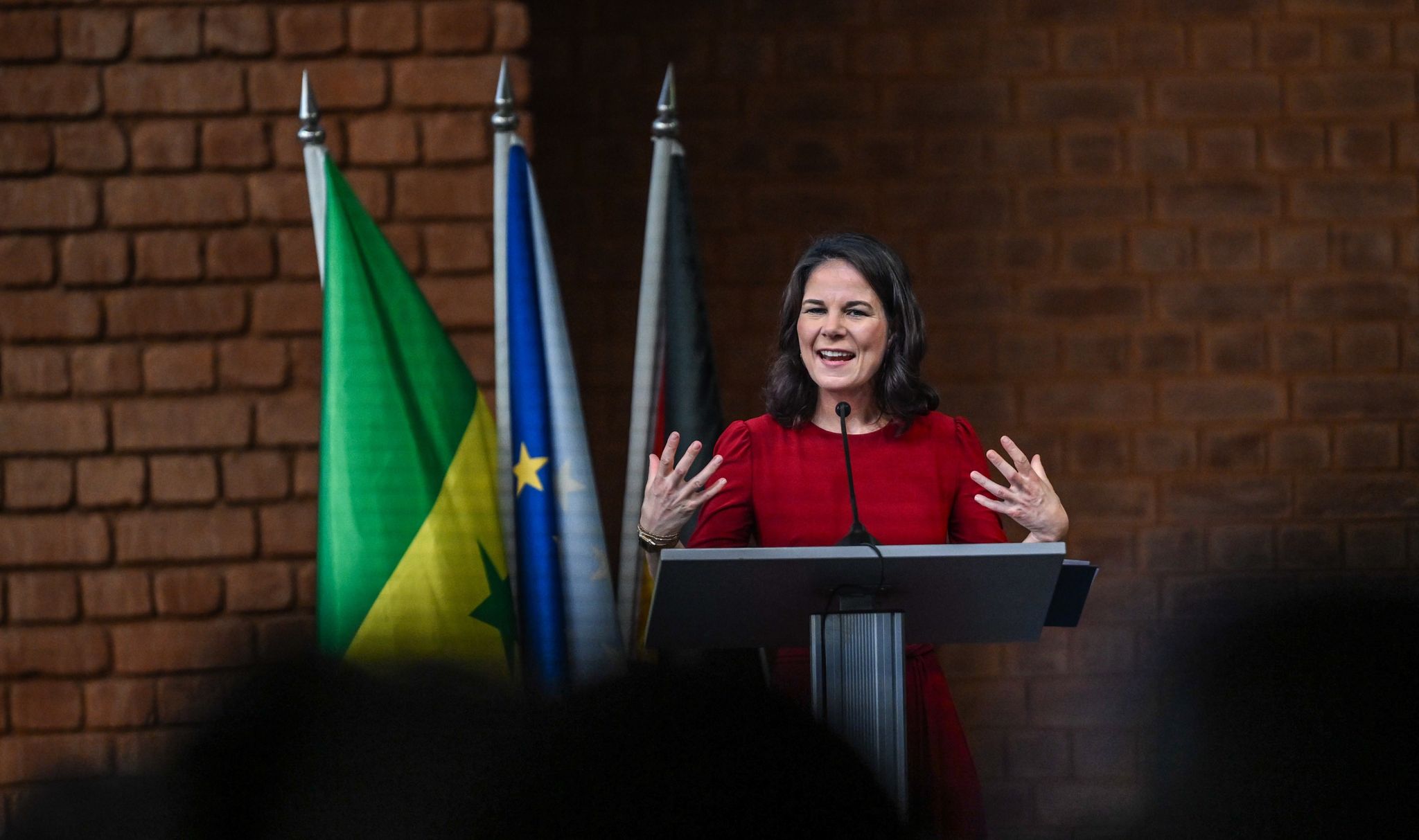 Annalena Baerbock wirbt in Afrika um Partnerschaften auf Augenhöhe