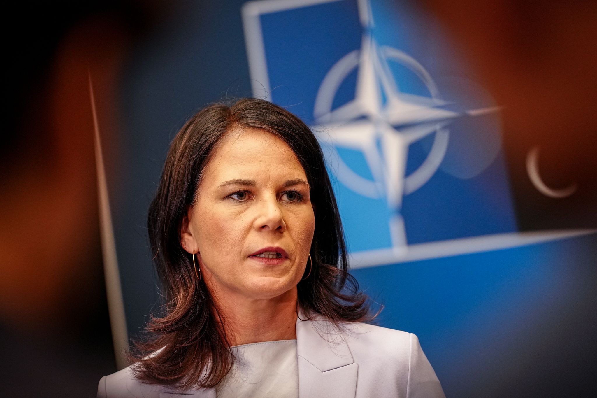 Baerbock wirbt für verstärkte Abschreckung gegen Russland