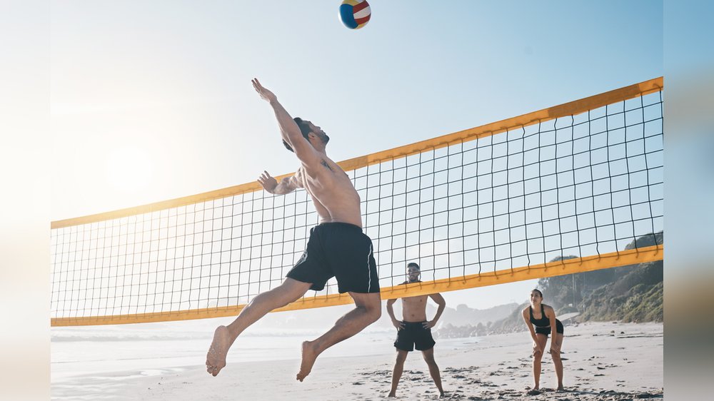 “Beansprucht alle Muskelgruppen”: Warum Beachvolleyball so gesund ist