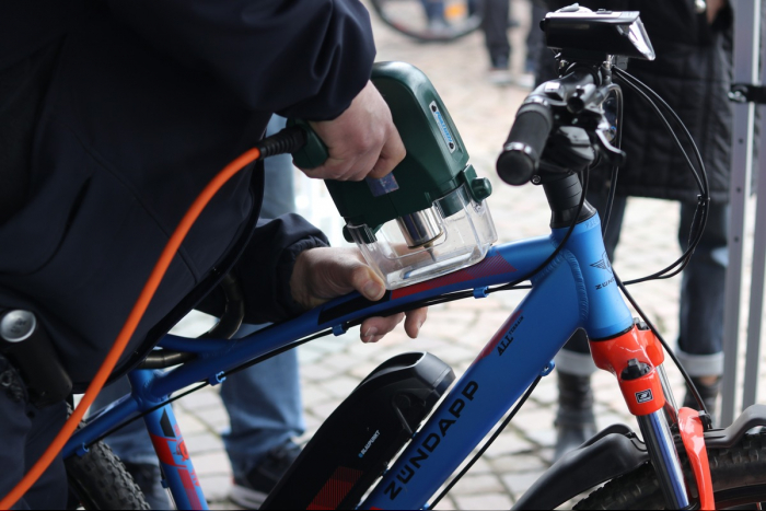 Fahrradcodierung in Darmstadt