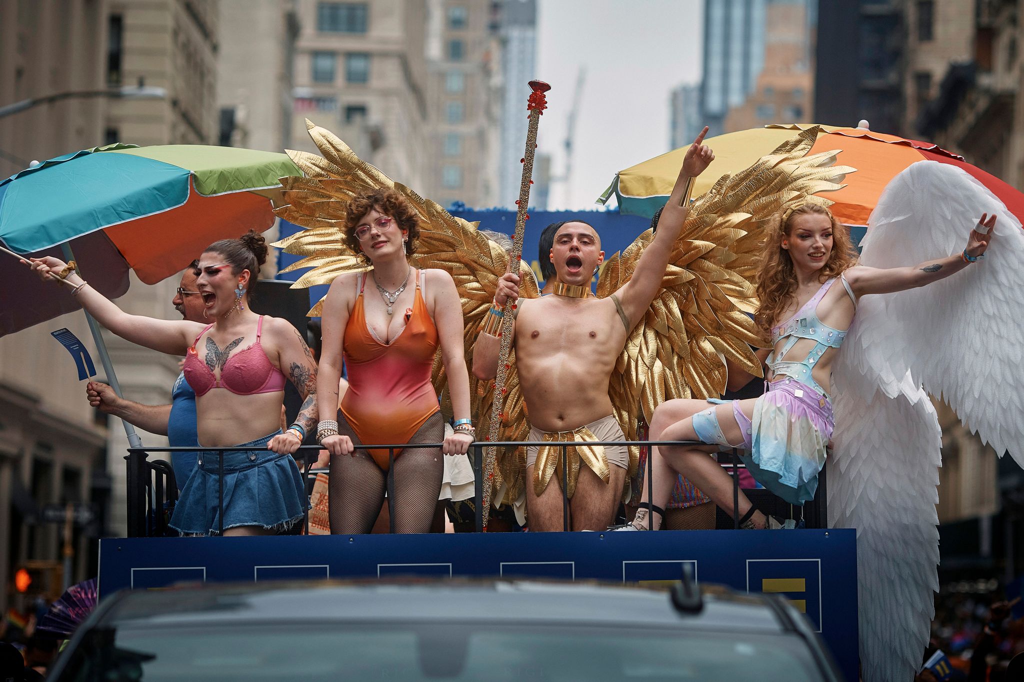 Pride-Paraden in San Francisco und New York ziehen zehntausende Teilnehmer an