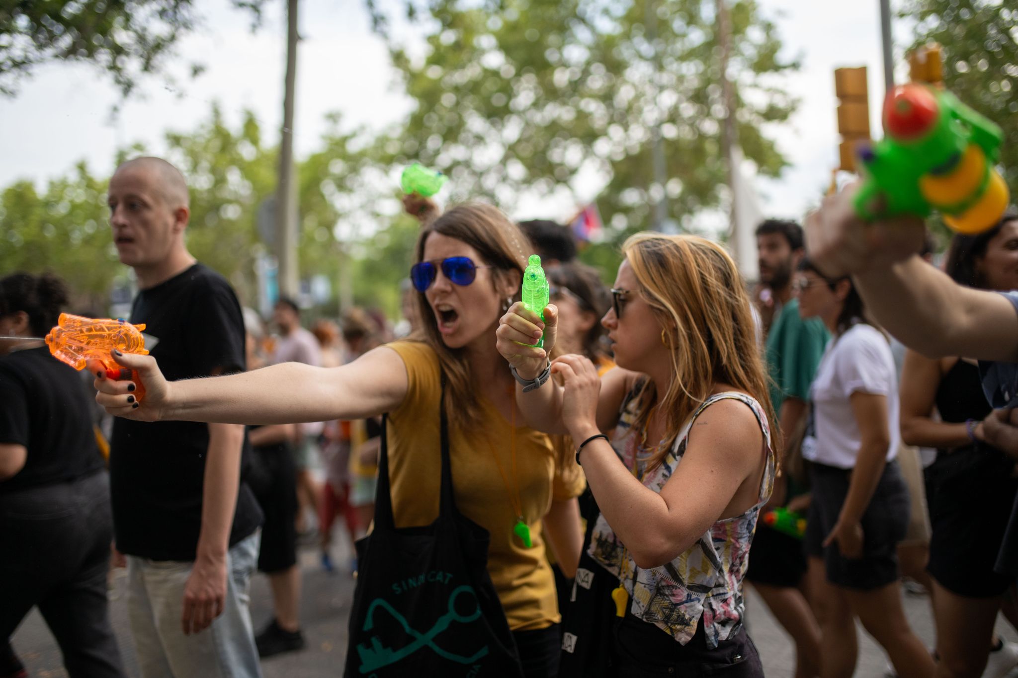 Protest in Barcelona: «Tourists go home»