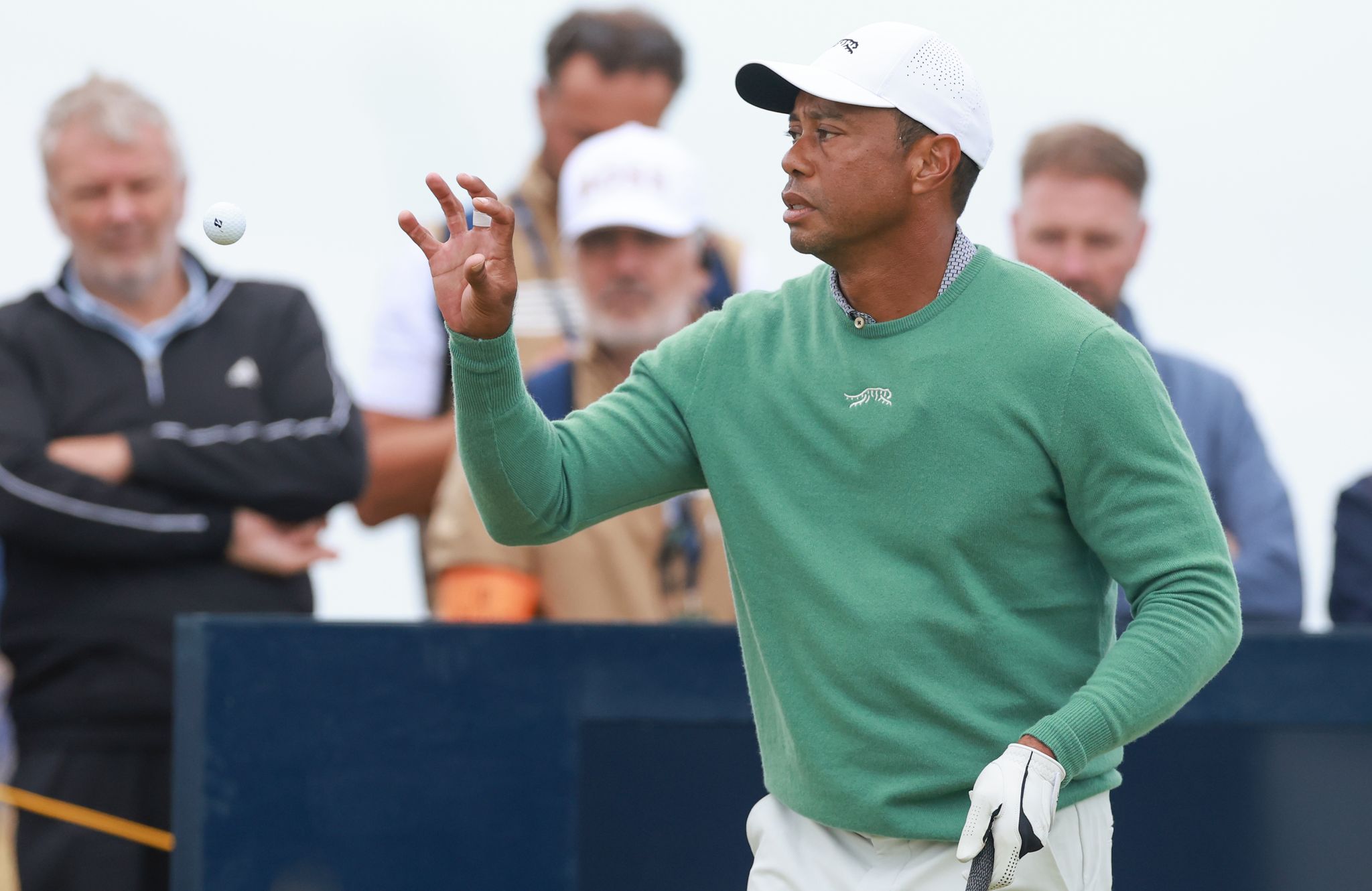 Tiger Woods und die British Open: Fans begleiten Superstar auf Trainingsrunden