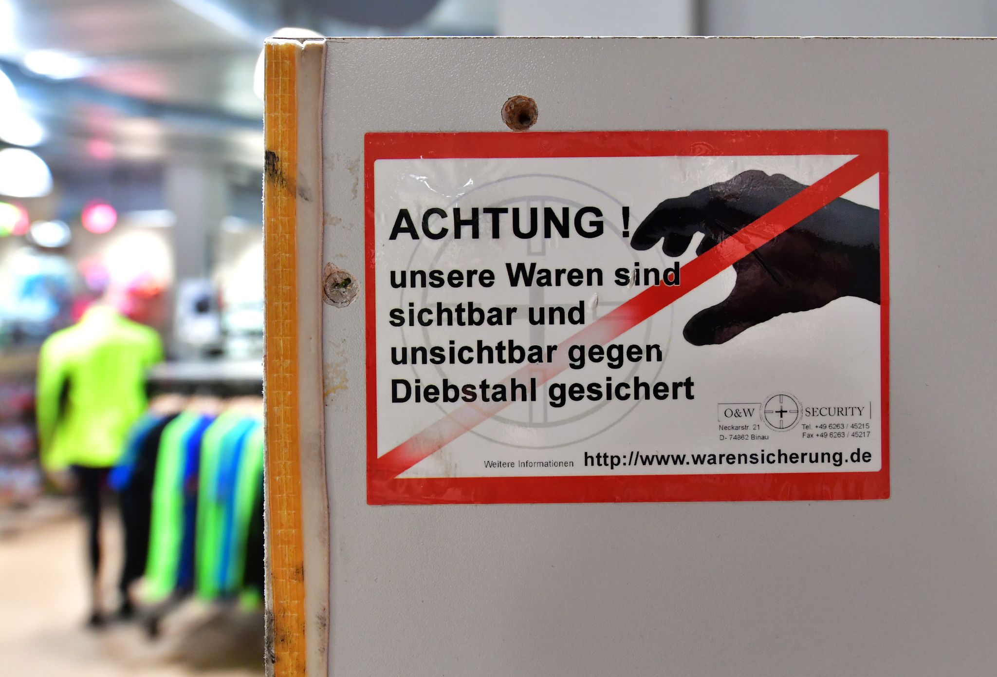 In Geschäften wird mehr gestohlen