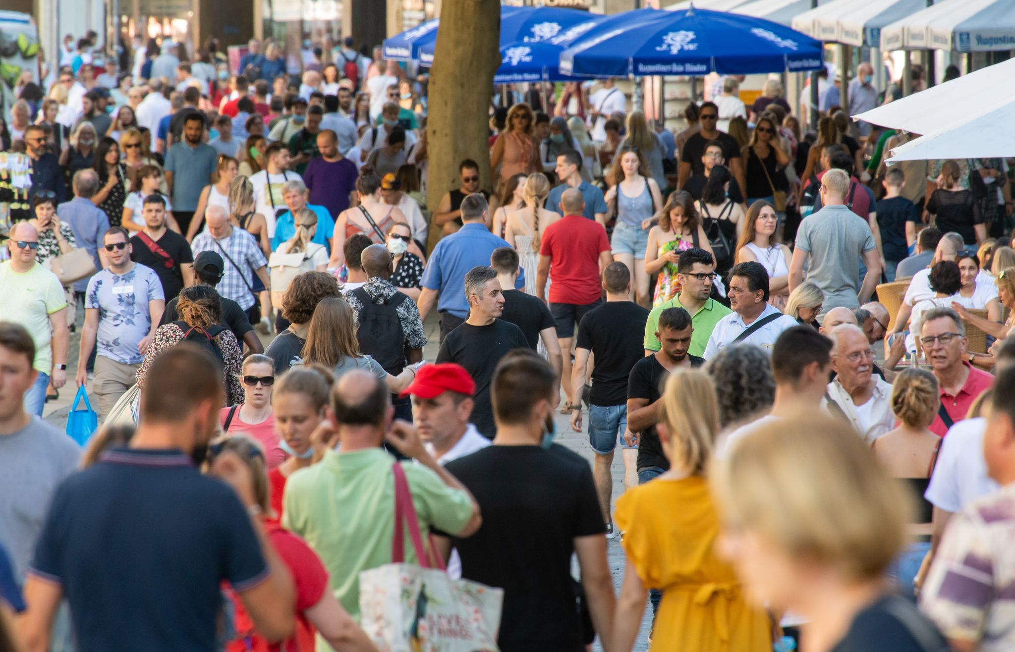Mehr Besucher in deutschen Innenstädten