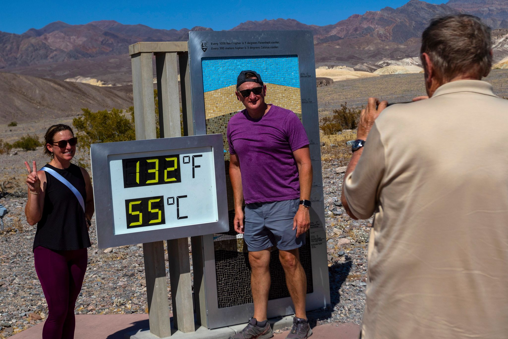 Heißester Ort der Welt: Lebensgefahr im Death Valley