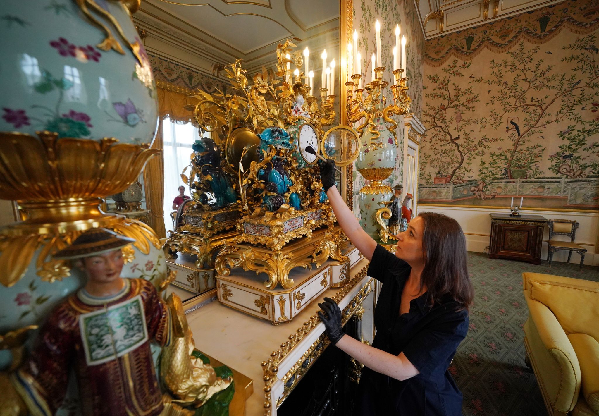 Buckingham-Palast gibt erstmals Einblick in den Ostflügel