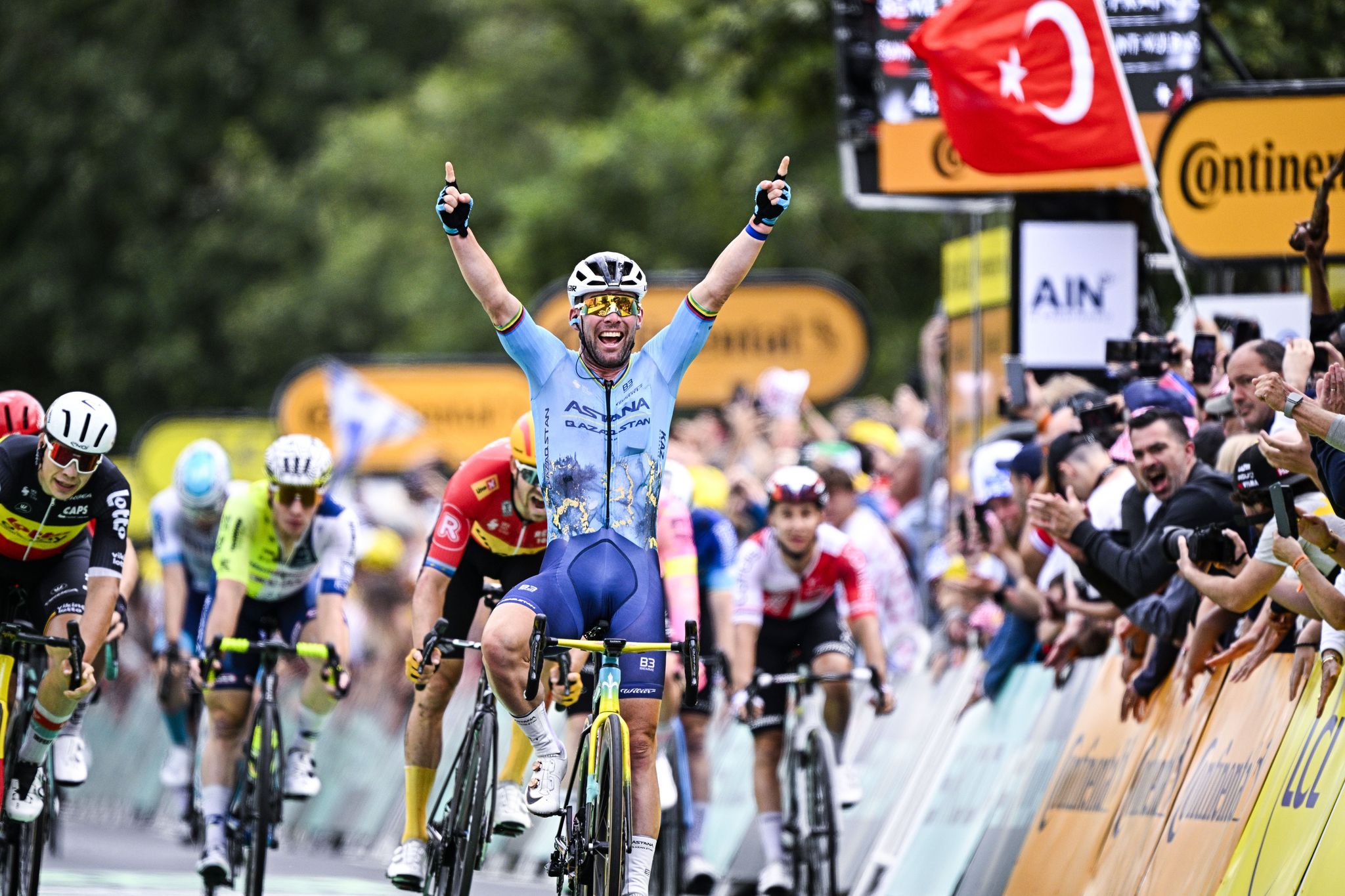 35. Tour-Erfolg: Cavendish krönt sich zum Etappenkönig