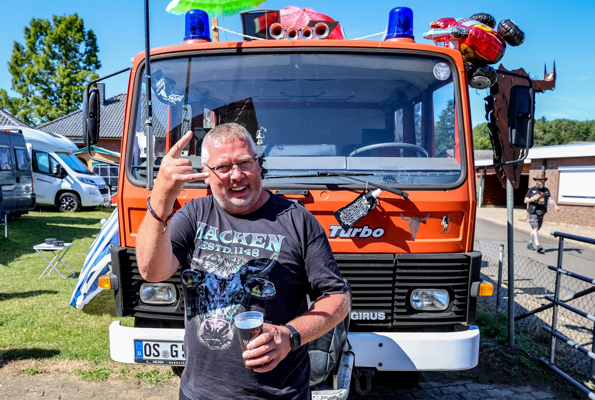 Wacken Open Air 2023: Metalheads feiern bei Sonnenschein und 26 Grad