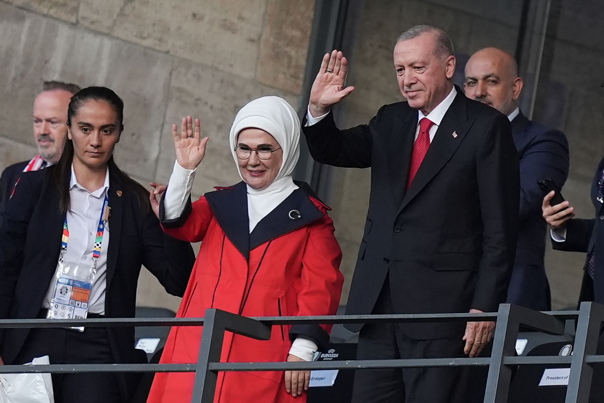 Präsident Erdogan unterstützt Team in Berlin