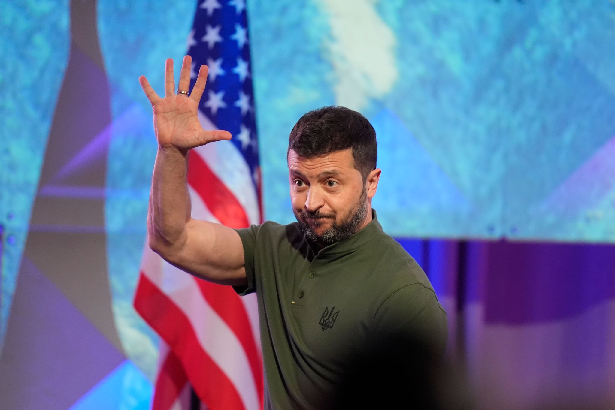Ukrainischer Präsident wirbt in den USA um Unterstützung