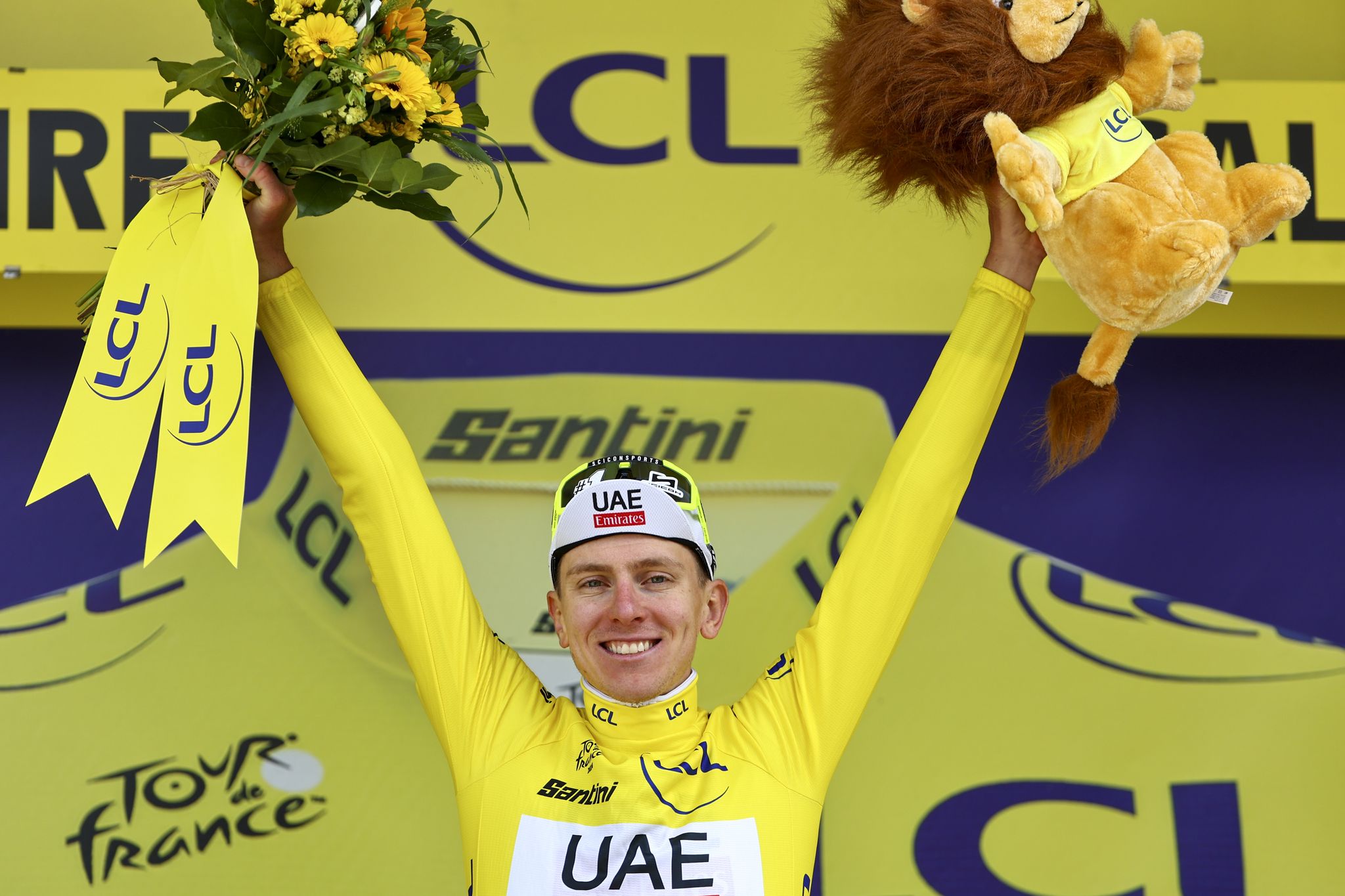 Tadej Pogacar dominiert die Tour de France mit Kletter-Gala