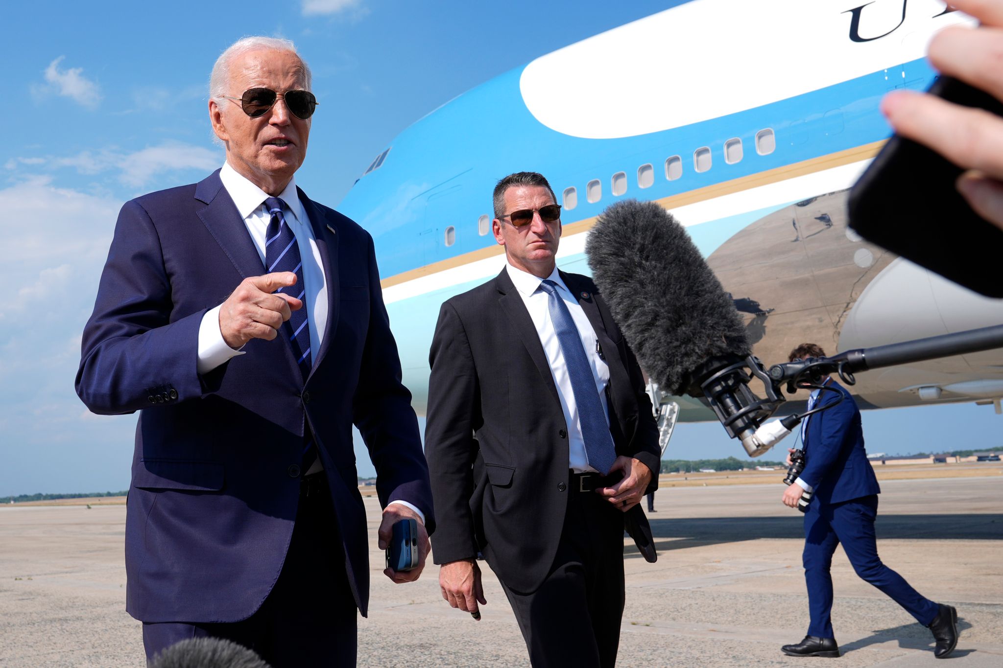 Biden wirft Trump zündelnde Rhetorik vor