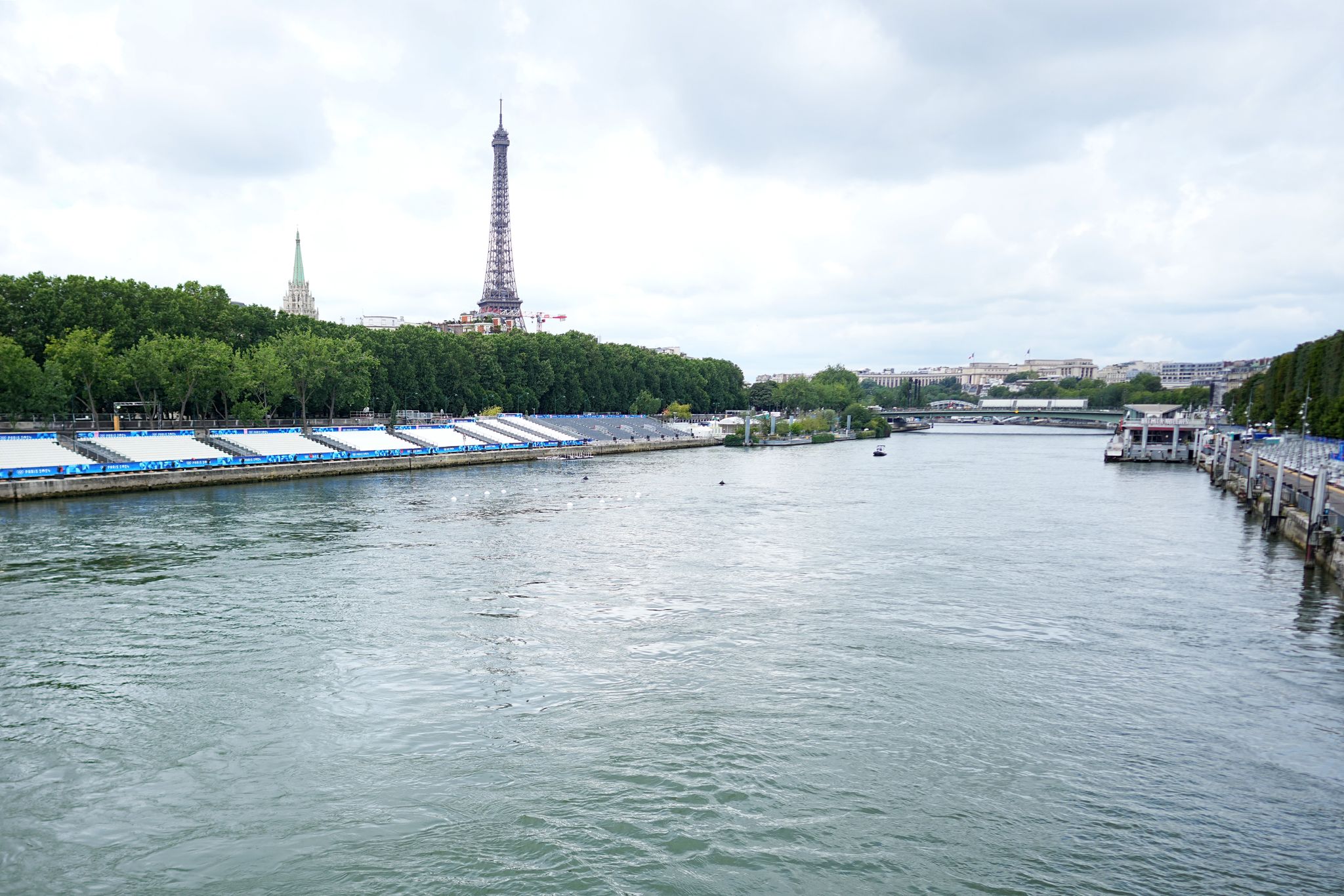 Olympia in Paris: Erstes Schwimmtraining abgesagt