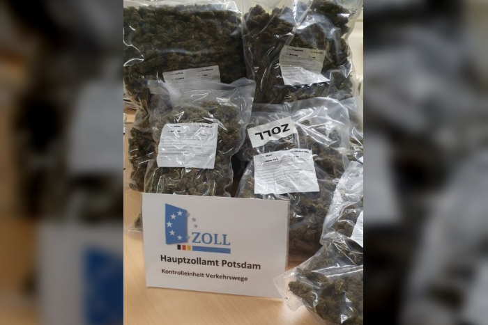 Berlin: 3 Kilogramm Marihuana aus Italien gestoppt
