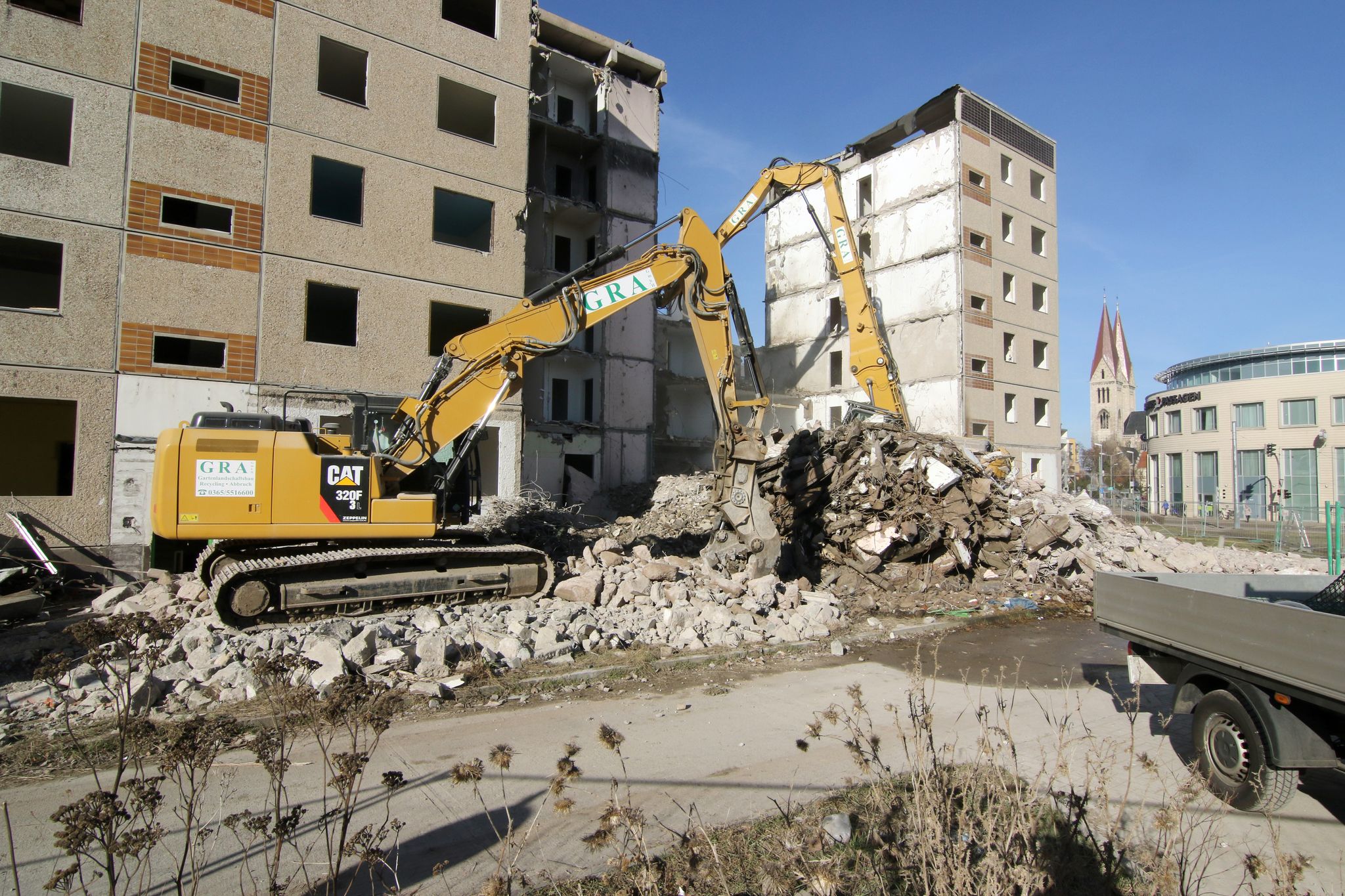 Deponiemangel bedroht Bauindustrie