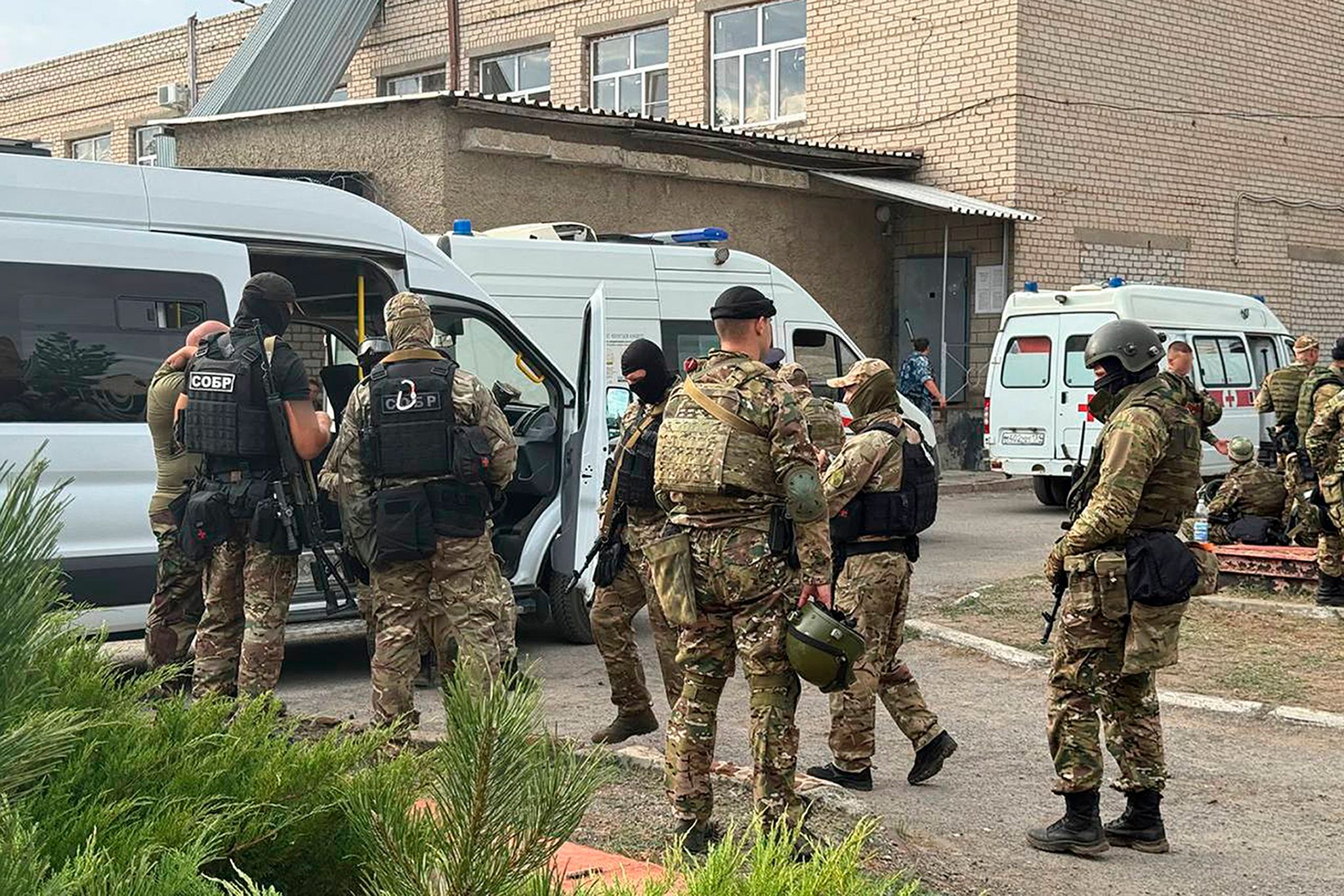 Geiselnahme in russischem Gefängnis blutig beendet