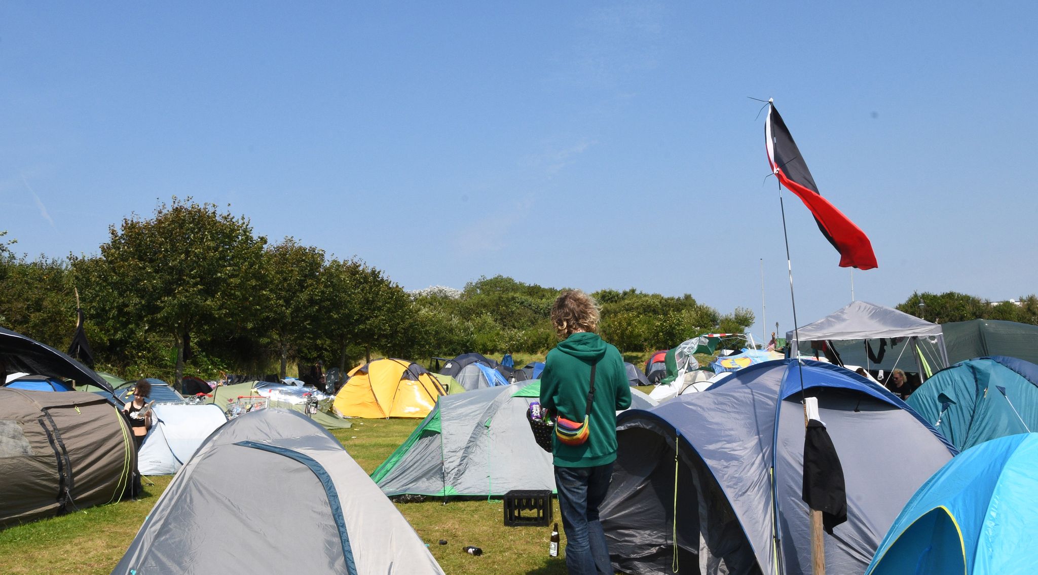 Punk-Protestcamp 3.0 auf Sylt zur Halbzeit friedlich